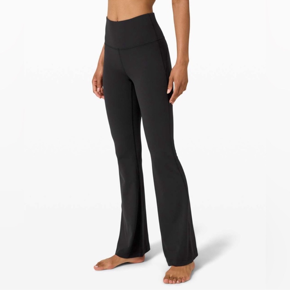 Lululemon Groove Pant Flare Super High-Rise *Nulu, Black, Size 6